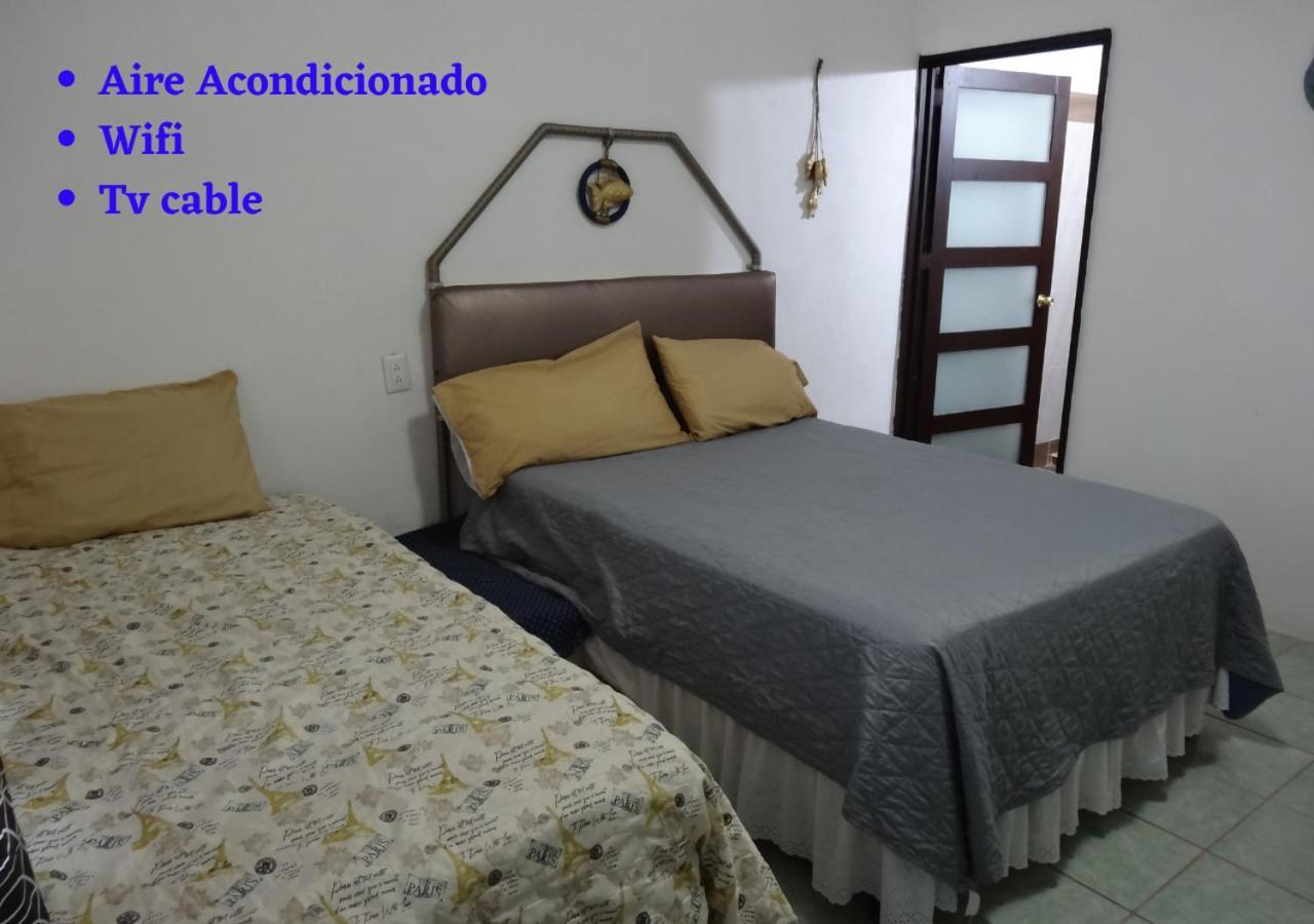 Habitaciones-Comodas-Aire-Wifi-Tv-Cerca De Playa-!!Excelente Precio II Manzanillo Exteriér fotografie